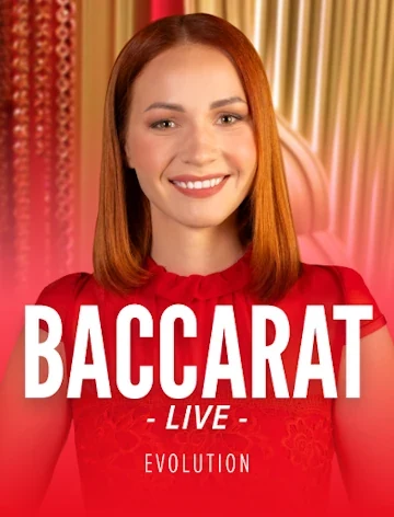 Live Baccarat tables by Evolution at Trada Casino UK