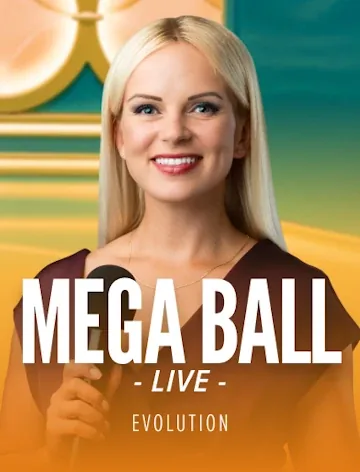Mega Ball bingo-style show by Evolution at Trada Casino