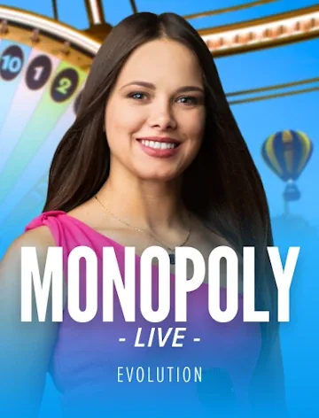 Monopoly Live wheel show by Evolution at Trada Casino UK